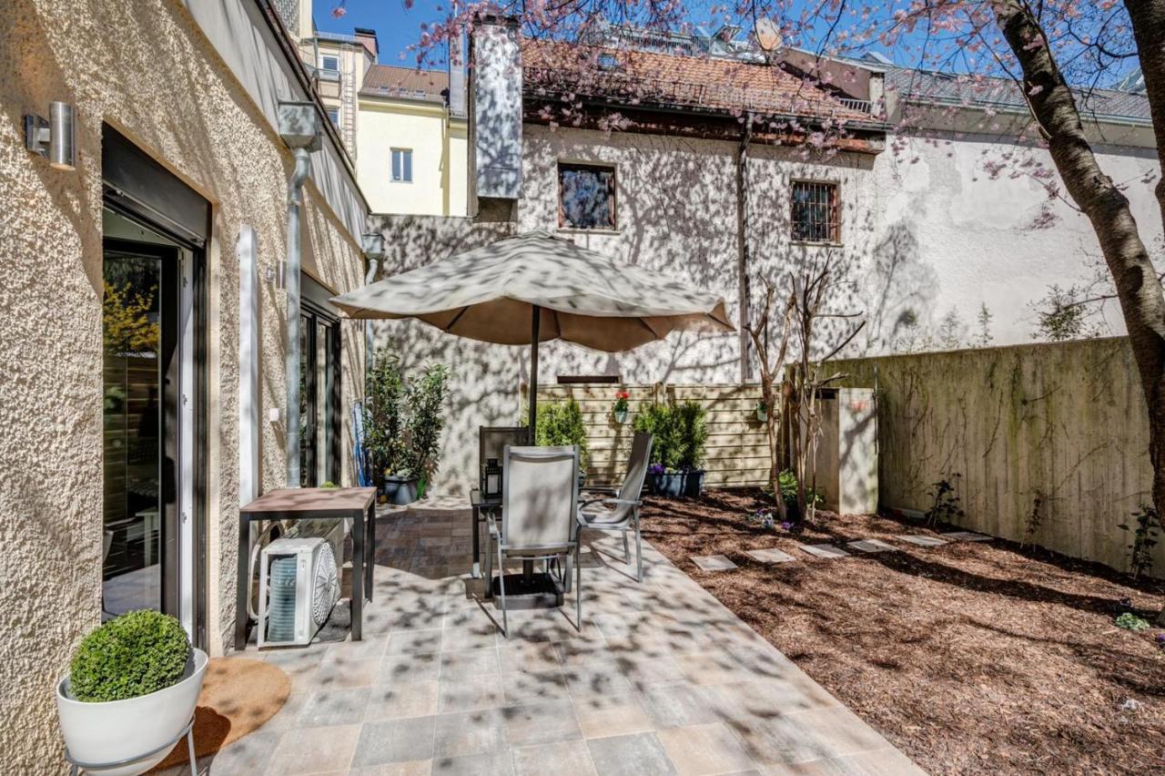 מינכן Cozy Modern Apartment With Garden In The Center Next To Oktoberfest מראה חיצוני תמונה